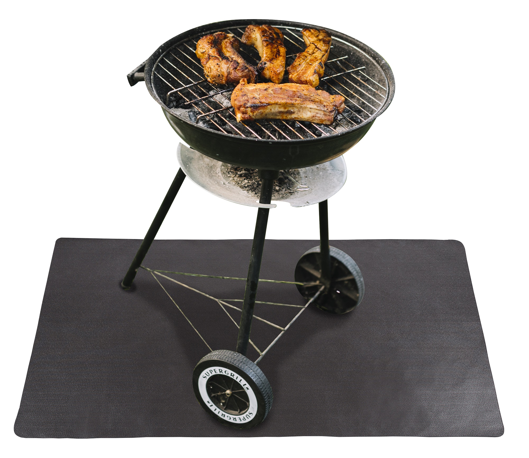 Alfombra S&M 650017 para BBQ, chimeneas y estufas